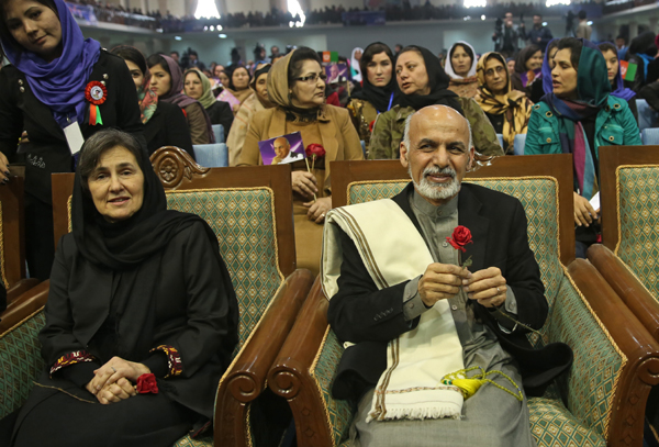 Ashraf  Ghani Ahmadzai, Rula Ghani,
