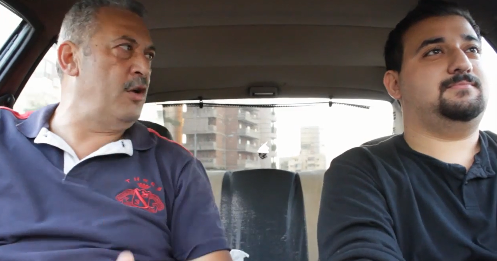 WEEKEND COMEDY Lebanese FatherandSon Driving