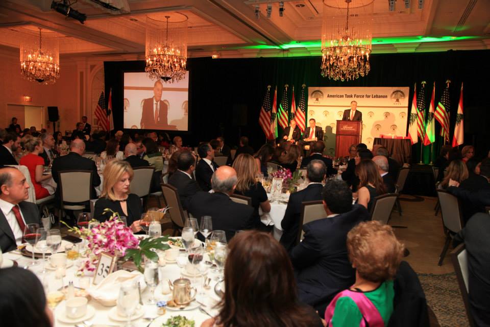 The American Task Force for Lebanon hosted their 17th annual fundraising gala at the Fairmont Washington Hotel in Washington, DC on Apr. 16. (Photo American Task Force for Lebanon)