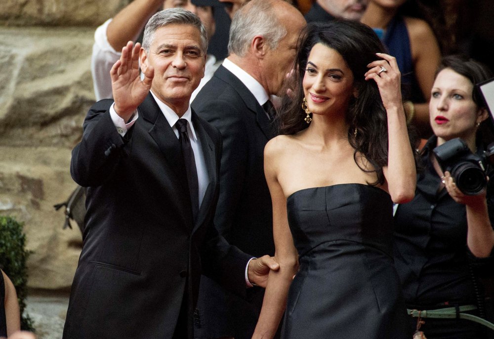 On Tuesday May 19, George Clooney announced that he and his wife Amal Alamuddin were planning to visit Beirut in the "near future" to meet his Lebanese in-laws. Clooney said his wife has been teaching him more about her Lebanese culture. Photo SHOTPRESS/WENN