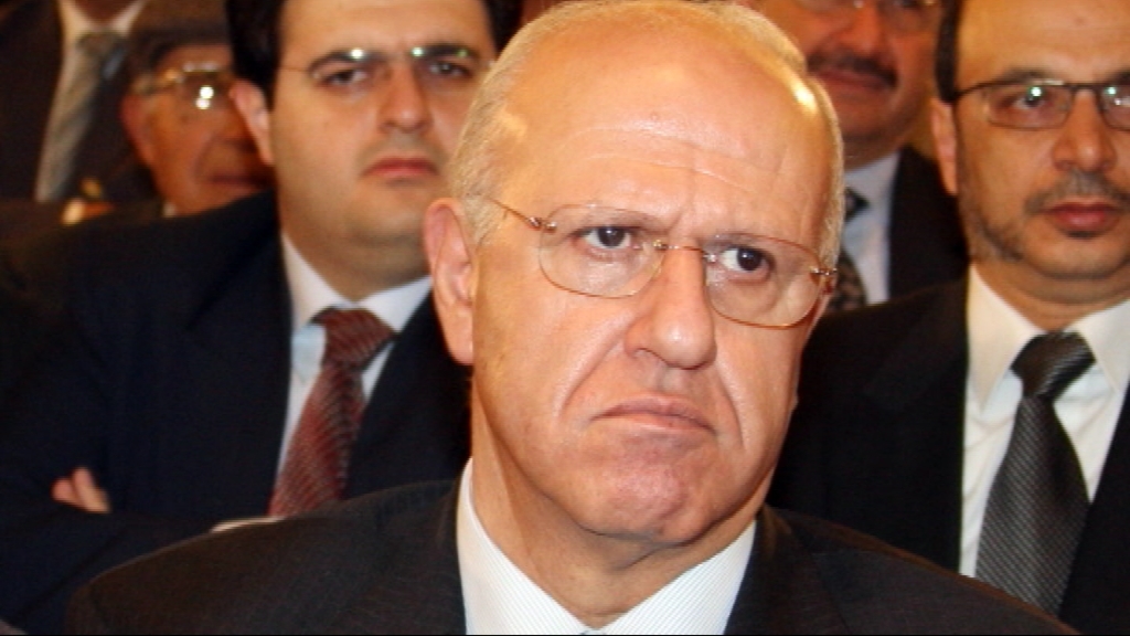 Ex-Lebanese minister Michel Samaha was sentenced to four and a half years in prison for allegedly creating a group to plan terrorist activity. (File photo)