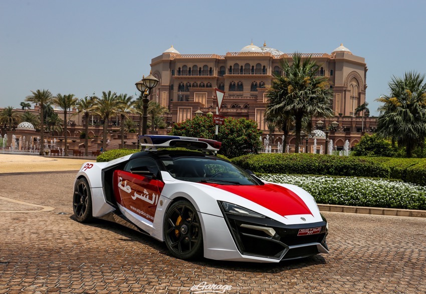 Abu Dhabi police has purchased the Lykan HyperSport from Lebanese company W. Motors. The ultra-rare supercar is worth $3.4 million, and was featured in the film 'Furious 7.' (Photo: GTSpirit.com)