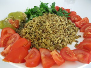 vegan lebanese mujadara vegan rice and lentil