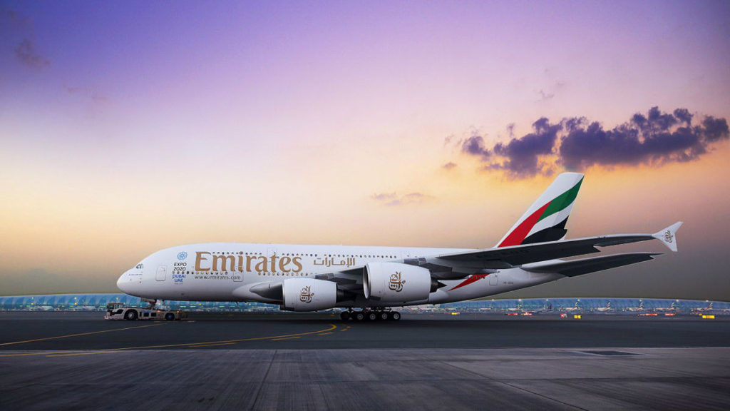 Emirates A380 made its first landing in Beirut this year (Emirates Media centre)