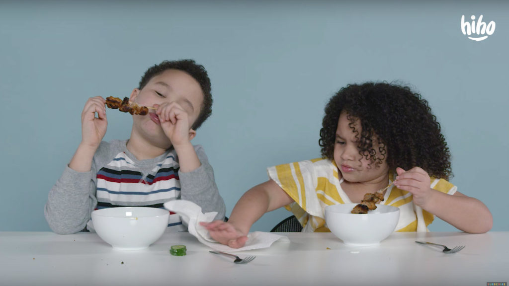 kids try lebanese food for the first time!