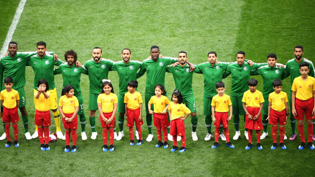 Saudia Arabia team at the World Cup. (File photo)