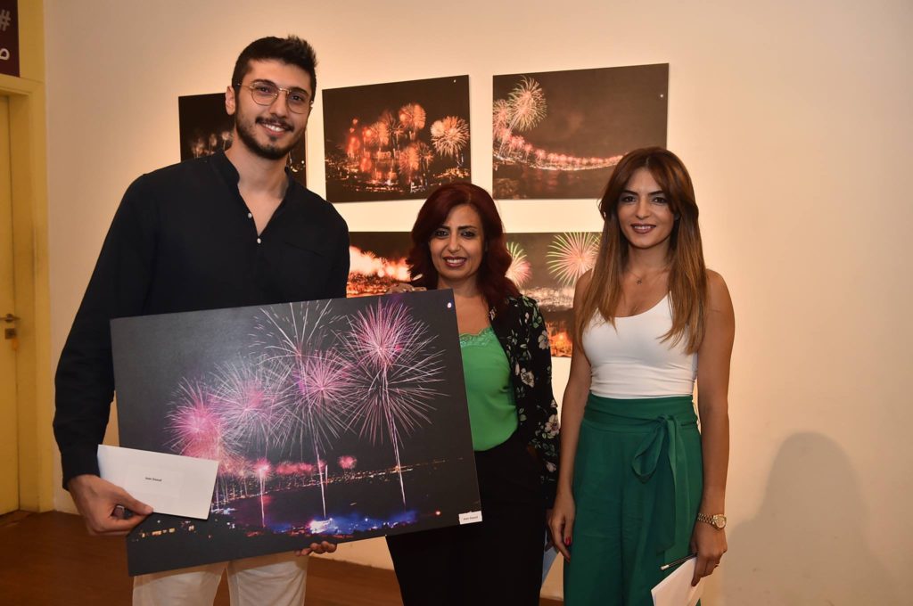 Jean Daoud won fifth place in the Jounieh fireworks photo contest. (Jounieh International Fireworks)