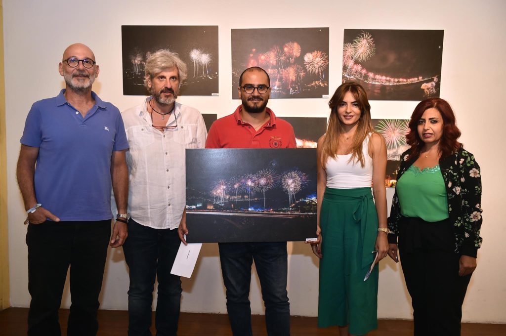 Bachir Mouawad won first place in the Jounieh fireworks photo contest. (Jounieh International Fireworks)