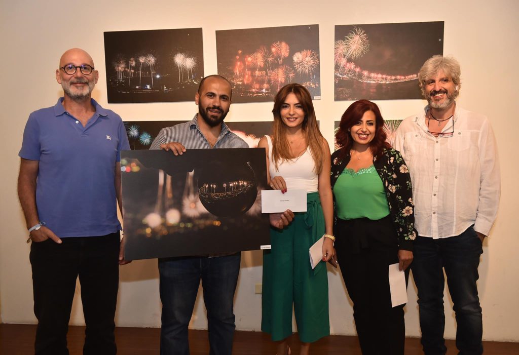 Georges Samaha won second place in the Jounieh fireworks photo contest. (Jounieh International Fireworks)