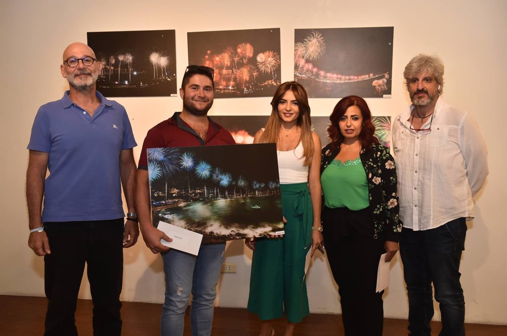 Georges Hanna won third place in the Jounieh fireworks photo contest. (Jounieh International Fireworks)