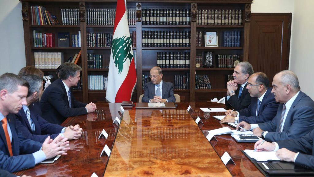 meeting with fbi director lebanon michel aoun 1