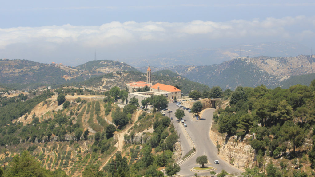 Thousands of tourists from around the world visit St. Sharbel in Annaya, Lebanon annually. (Lebanese Examiner)