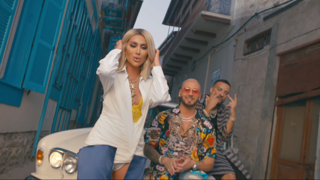 Maya Diab, Massari and French Montana collaborated on their own version of the Arabic classic, "Ya Nour El Ein." (YouTube screenshot/Massari)