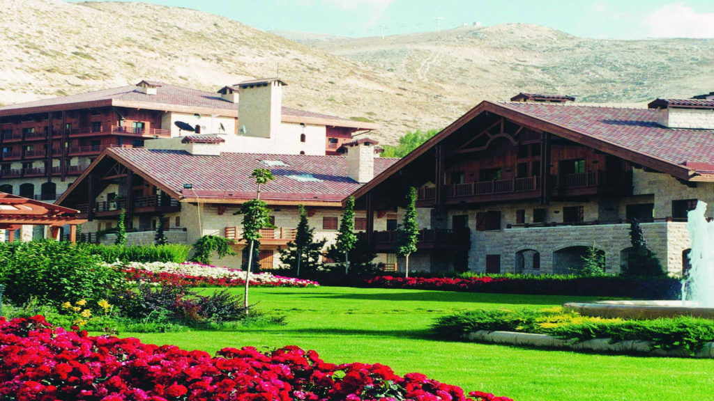The InterContinental Mzaar Mountain Resort and Spa was named among the world's most scenic mountain resorts. (Facebook/InterContinental Mzaar)