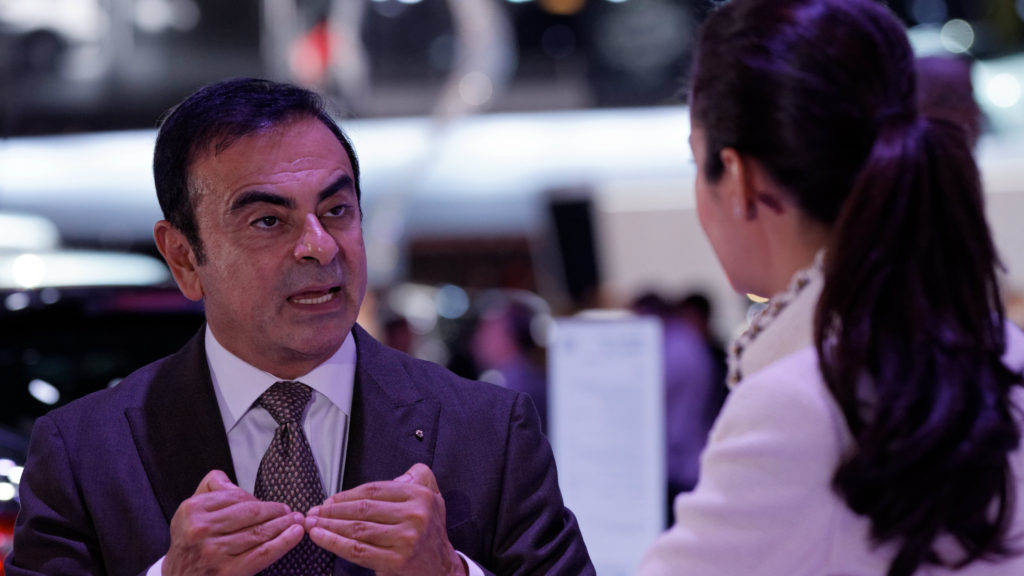 Carlos Ghosn has served as the chairman and CEO of France-based Renault, chairman and CEO of Japan-based Nissan, and chairman of Mitsubishi Motors. (File photo)
