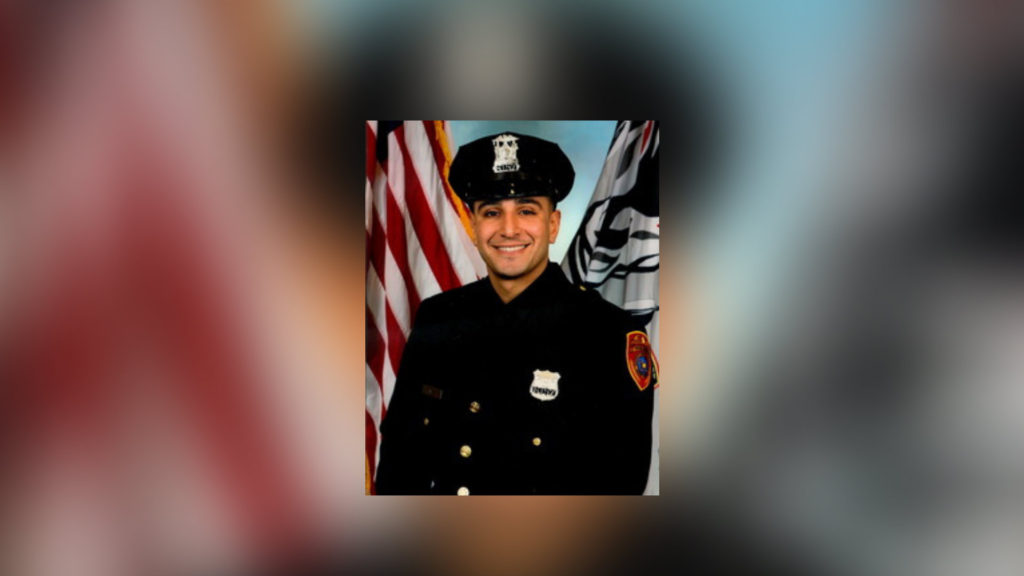 Officer Fadi Rafeh was never without a smile on his face and was always looking for ways to build camaraderie among the officers, according to his department. (Suffolk County Police Department)